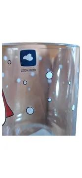 Vorschaubild 3 von Windlicht Glas Weihnachten Schneemann Tiermotiv Punkte 9cm Transparent