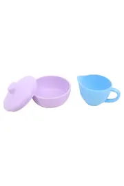 Vorschaubild 2 von Puppengeschirr Mehrfarbig Kinder Spielzeug Geschirr Set