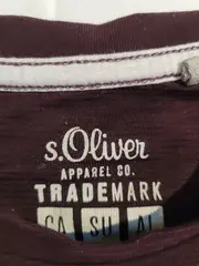 Vorschaubild 4 von Herren Pullover Gr. S Casual Rot Strukturmuster Langarm