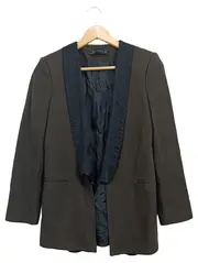 Vorschaubild 1 von Blazer Damen Oliv Elegant Business Gr. 36/S Langarm Polyester