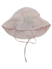 Vorschaubild 1 von Mädchen Hut Rosa Gestreift Baumwolle Größe 81