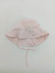 Vorschaubild 2 von Mädchen Hut Rosa Gestreift Baumwolle Größe 81