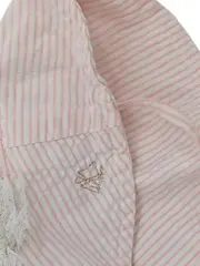 Vorschaubild 3 von Mädchen Hut Rosa Gestreift Baumwolle Größe 81