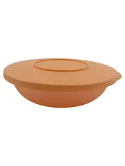 Vorschaubild 1 von Vorratsbehälter Schüssel mit Deckel Orange Kunststoff 1500ml 18cm