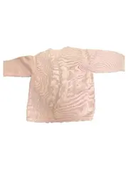 Vorschaubild 3 von Baby Strickjacke Gr. 68 Rosa Baumwolle Cardigan Mädchen