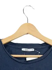 Vorschaubild 3 von EDC Damen T-Shirt Gr. 38 Blau Casual Kurzarm