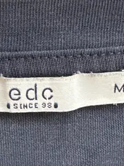 Vorschaubild 5 von EDC Damen T-Shirt Gr. 38 Blau Casual Kurzarm