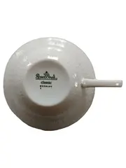 Vorschaubild 2 von Classic Germany Tasse Weiß Porzellan Strukturmuster 250ml