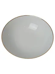 Vorschaubild 1 von Favorit Servierschüssel Porzellan Weiß Goldrand 23cm Klassisch