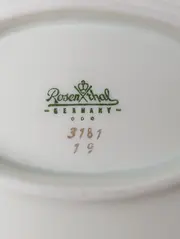 Vorschaubild 2 von Sauciere Porzellan Weiß Elegant Soßenkanne Soßenschale