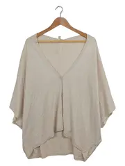 Vorschaubild 1 von Damen Strickjacke Beige Einheitsgröße Casual