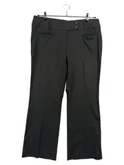 Vorschaubild 1 von Damen Stoffhose Gr. 44 Schwarz Business Elegant Klassisch