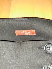 Vorschaubild 4 von Damen Stoffhose Gr. 44 Schwarz Business Elegant Klassisch