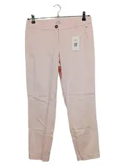 Vorschaubild 1 von Stoffhose Damen Pink Gr. 38 Casual Uni Knopf