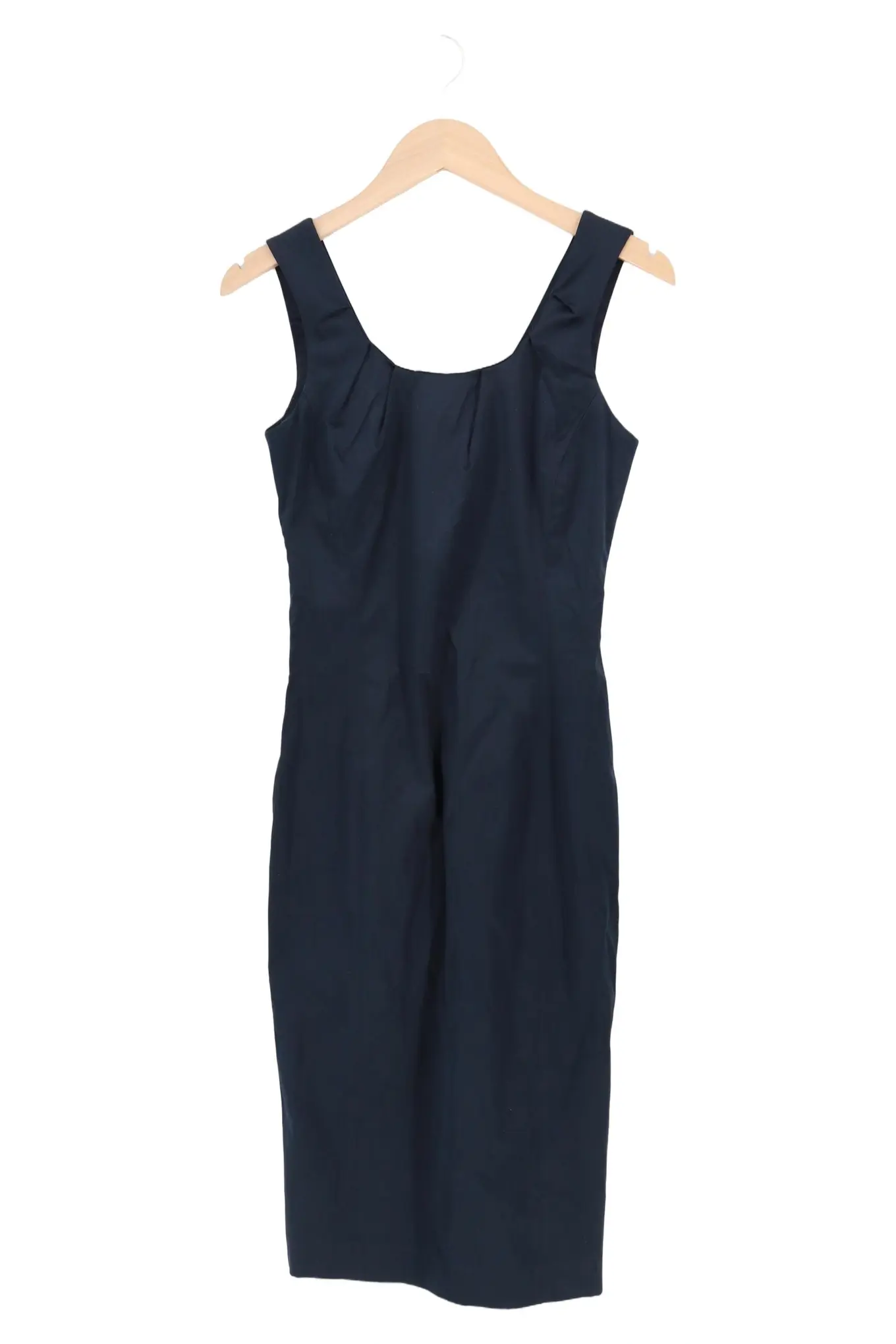 STEFANEL Damen festliches Kleid Gr. 36/S Schwarz Elegant Midikleid