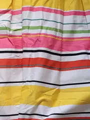 Vorschaubild 2 von Damen Faltenrock gestreift Mehrfarbig Größe 38 Midirock