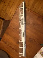 Vorschaubild 4 von KOMPLEMENT Hakenleiste Garderobe Kleiderhaken Metall Kunststoff Weiß 55cm