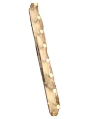 Vorschaubild 2 von KOMPLEMENT Hakenleiste Garderobe Kleiderhaken Metall Kunststoff Weiß 55cm