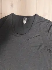 Vorschaubild 3 von T-Shirt Herren Gr. S Grau Casual Kurzarm