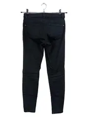 Vorschaubild 2 von Damen Slim Fit Jeans Schwarz Baumwolle Stretch Gr. S/W28/36