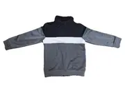 Vorschaubild 4 von Trainingsjacke Kinder Gr. 122 Schwarz Grau Weiß Sportjacke
