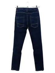 Vorschaubild 2 von Damen Jeans Regular Fit Gr. 36/S Blau Casual Baumwolle