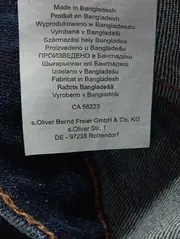 Vorschaubild 4 von Damen Jeans Regular Fit Gr. 36/S Blau Casual Baumwolle