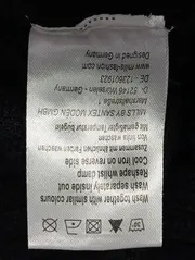 Vorschaubild 5 von Kinder Strickjacke Gr. 146 Schwarz Kapuze Reißverschluss Streetwear