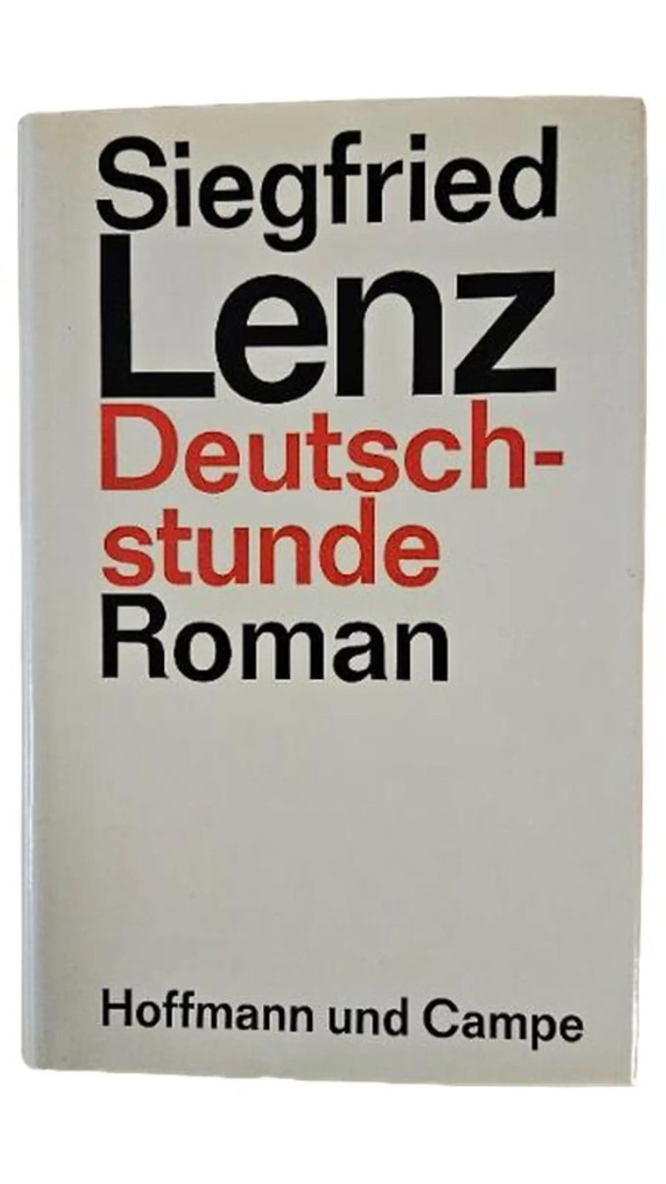 Siegfried Lenz Deutschstunde Roman Hardcover Gesellschaftsroman Deutsch