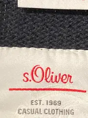 Vorschaubild 6 von Herren Strickjacke Gr. L Blau Baumwolle Reißverschluss Casual