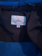 Vorschaubild 3 von Winterjacke Kinder Gr. 116 Steppjacke Kapuze Blau