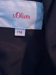 Vorschaubild 7 von Winterjacke Kinder Gr. 116 Steppjacke Kapuze Blau