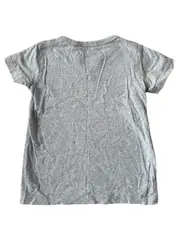 Vorschaubild 2 von Kinder T-Shirt Gr. 86 grau meliert Basic Baumwolle