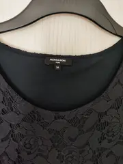 Vorschaubild 4 von Damen Spitzenkleid Gr. 34 Blau Elegant Sommerkleid