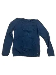 Vorschaubild 3 von Damen Pullover Blau Gr. 36 S Casual Baumwolle