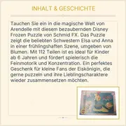 Vorschaubild 4 von Disney Frozen Elsa und Anna Puzzle 112 Teile FX Schmid ab 6 Jahre