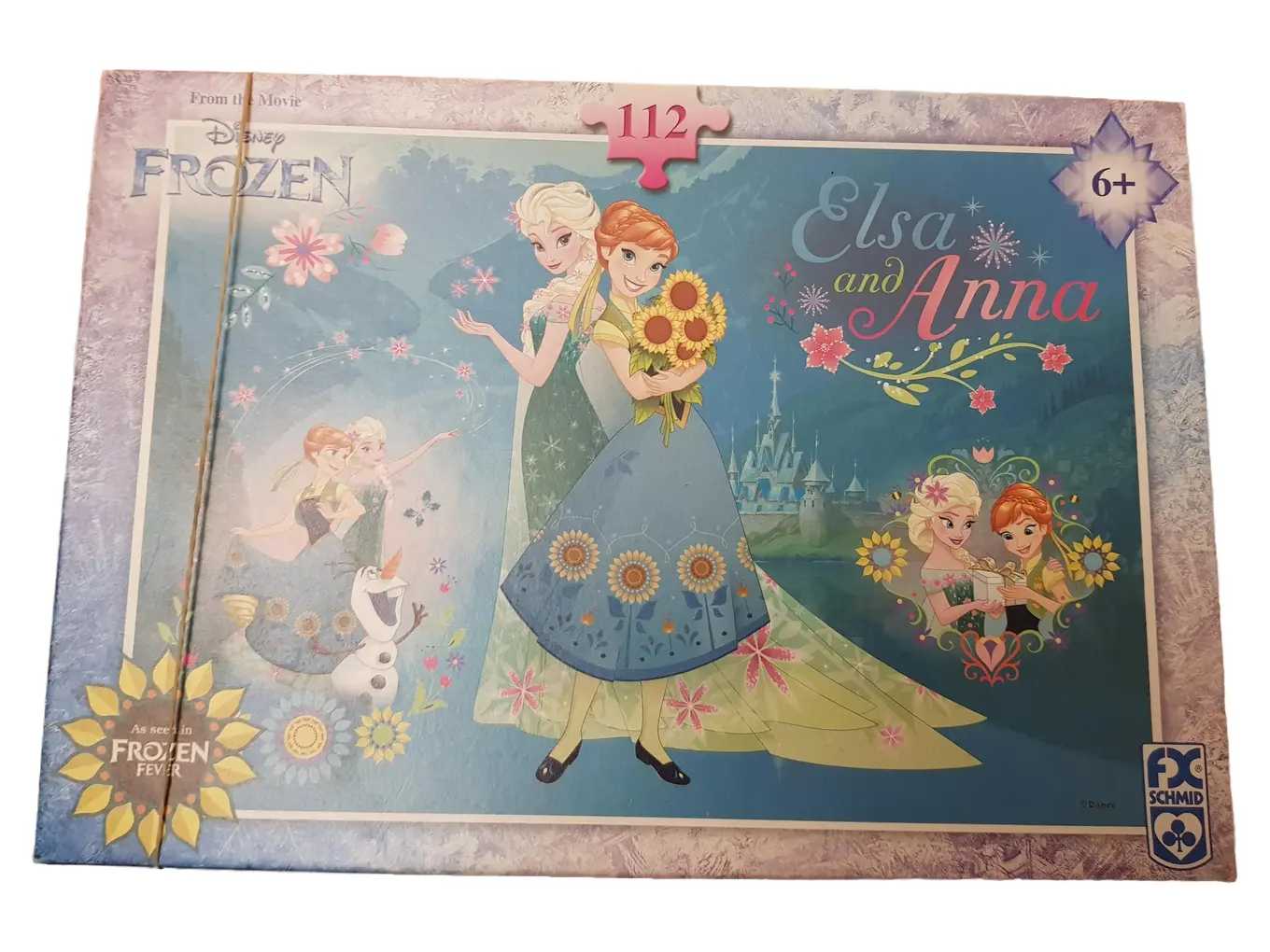 SCHMID FX Disney Frozen Elsa Anna Puzzle 112 Teile Mädchen Eiskönigin Geschenk