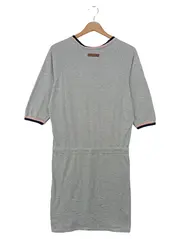 Vorschaubild 2 von Damen Freizeitkleid Gr. 36/S Grau Casual Baumwolle Polyester