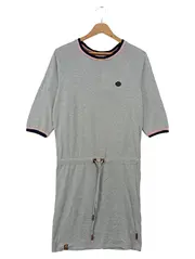 Vorschaubild 1 von Damen Freizeitkleid Gr. 36/S Grau Casual Baumwolle Polyester