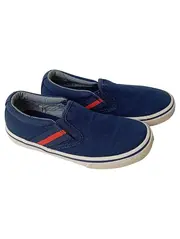 Vorschaubild 1 von Kinder Slipper Gr. 28 (UK 10) Blau Casual Slip-On Schuhe