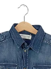Vorschaubild 5 von Kinder Jeanshemd Gr. 116 Blau mit Logo Applikation