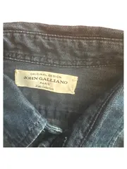 Vorschaubild 7 von Kinder Jeanshemd Gr. 116 Blau mit Logo Applikation