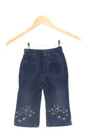 Vorschaubild 2 von Kinder Cordhose Blau Gr. 116 Casual Stickerei Hose