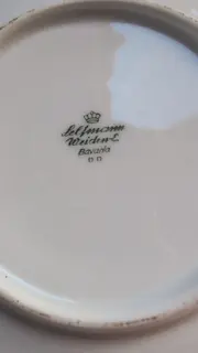 Vorschaubild 2 von Unterteller Porzellan Weiß Klassisch Uni 15 cm