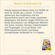 Vorschaubild 3 von Memo Spiel mit! Gedächtnisspiel Kinder Merkspiel Bilderpaare suchen