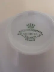 Vorschaubild 3 von Arzberg Bavaria Kaffeetasse mit Untertasse Blätter Dekor
