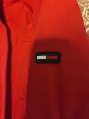 Vorschaubild 2 von Damen Parka Rot Gr. M Kunstpelz Kapuze Winter