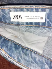 Vorschaubild 2 von Damen Jeansrock XS Blau Casual Minirock Baumwolle