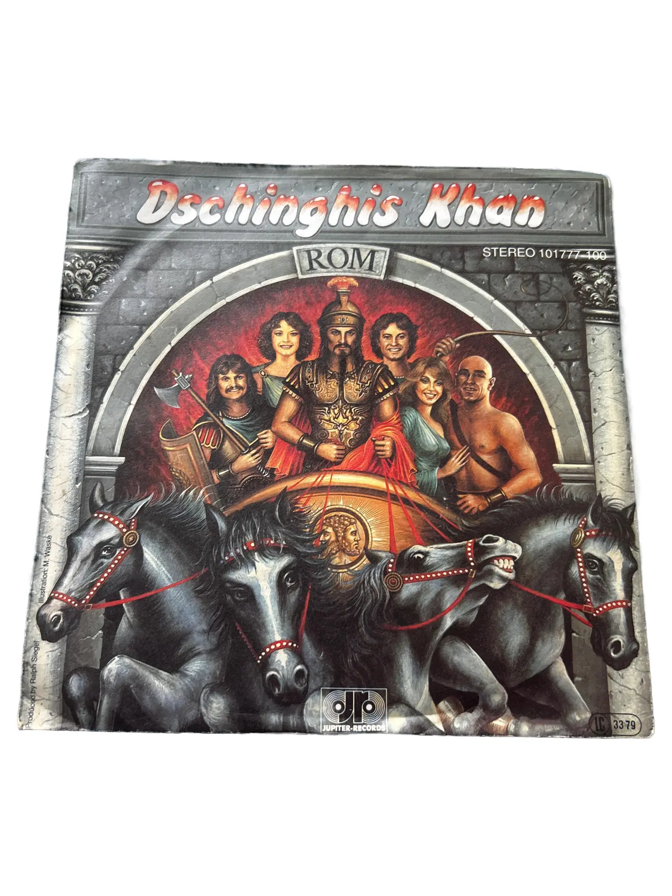 Dschinghis Khan Rom Single Vinyl 7" Schlager Pop Ralph Siegel