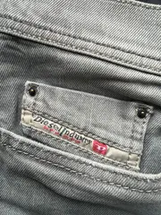 Vorschaubild 3 von Herren Jeans Regular Fit Grau W32 L33 Stretch Denim Hose